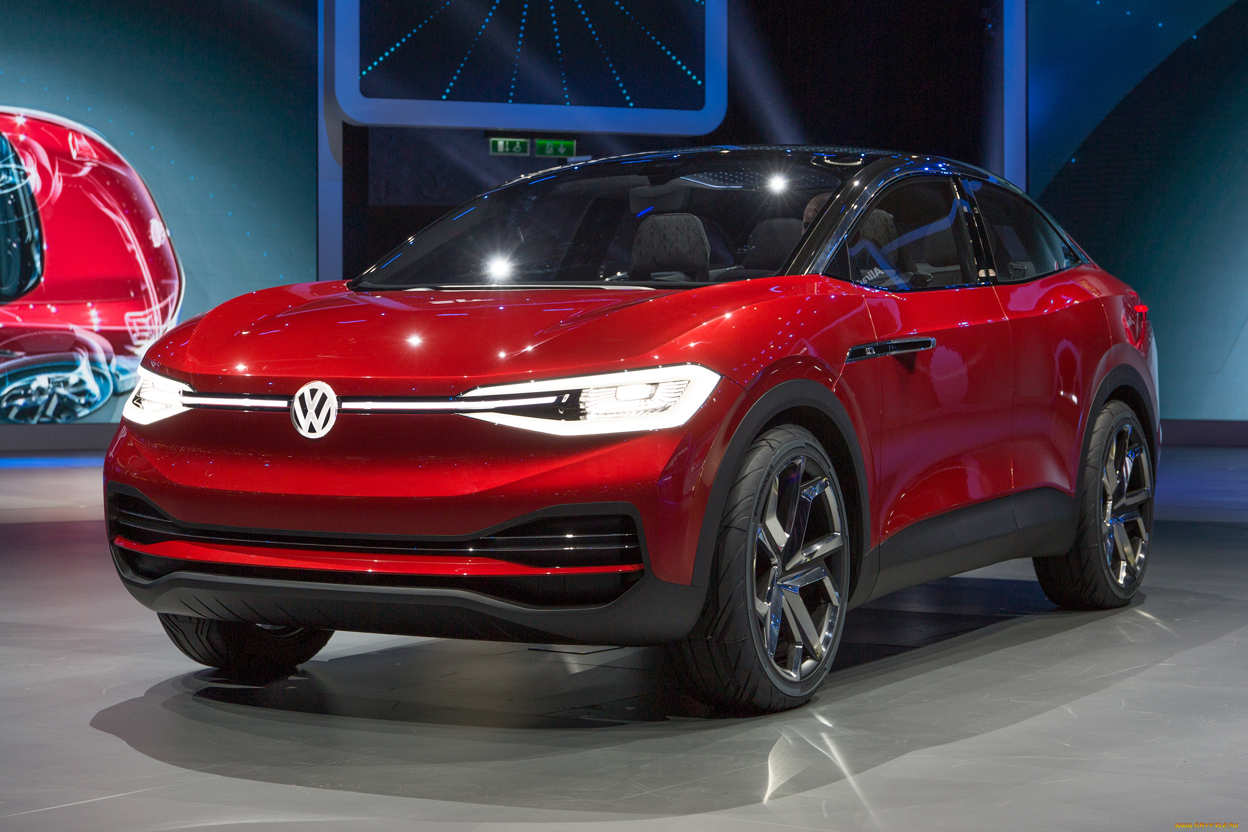 volkswagen id crozz electric crossover concept 2017, , volkswagen, crozz, id, 2017, electric, crossover, concept